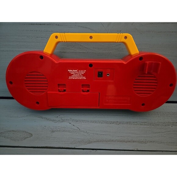 VINTAGE My Song Maker Sing-A-Long Boom Box AM/FM Radio w/ Mic Jack Radio Shack - Picture 4 of 5